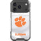 Clemson University White Jersey iPhone 18 Pro Clear Case