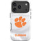 Clemson University White Jersey iPhone 18 Pro Impact Case