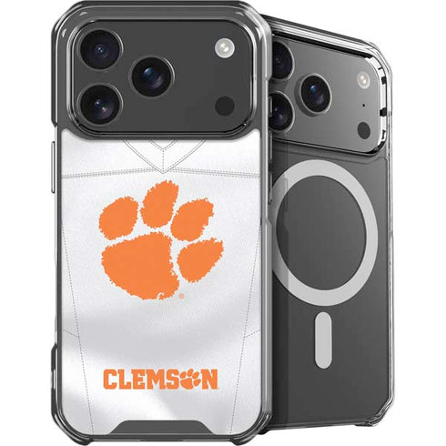 Clemson University White Jersey iPhone 18 Pro Max MagSafe Case