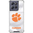 Clemson University White Jersey Moto G 5G (2025) Clear Case