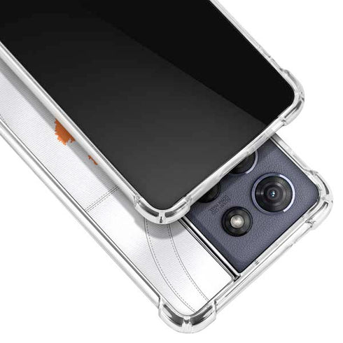 Clemson University White Jersey Moto G Play 5G (2025) Clear Case