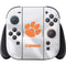 Clemson University White Jersey Nintendo Switch 2 (2025) Joy-Con Controller Skin