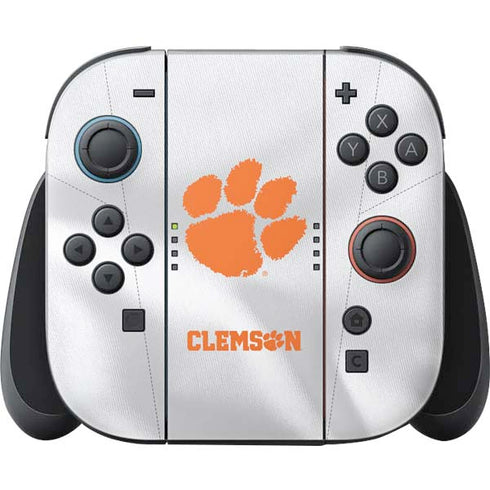 Clemson University White Jersey Nintendo Skins