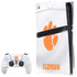 Clemson University White Jersey PlayStation PS5 Skins