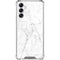 White Marble Gabb Phone 4 Clear Case