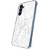 White Marble Galaxy A55 5G Clear Case