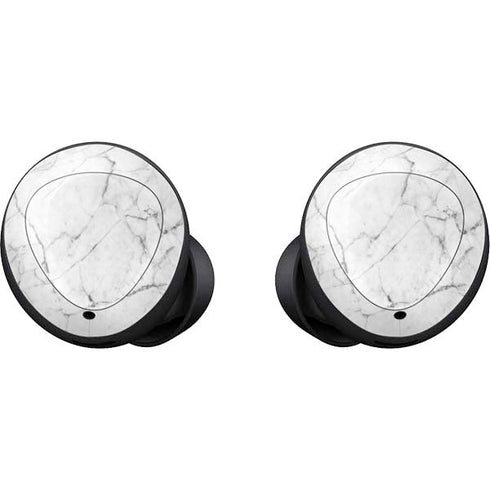 White Marble Galaxy Buds Skin