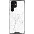 White Marble Galaxy S23 Ultra Clear Case