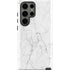 White Marble Galaxy S23 Ultra Pro Case