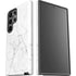 White Marble Galaxy S23 Ultra Pro Case