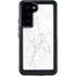 White Marble Galaxy S24 Plus Waterproof Case