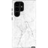 White Marble Galaxy S25 Ultra Impact Case
