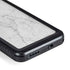 White Marble Galaxy S24 Waterproof Case