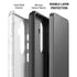 White Marble Galaxy S26 Impact Case