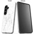 White Marble Galaxy S26 Impact Case