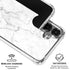 White Marble Galaxy S26 Plus Clear Case