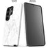 White Marble Galaxy S26 Ultra Impact Case
