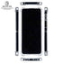 White Marble Galaxy Z Flip7 Clear Case