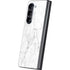 White Marble Galaxy Z Fold5 5G Skin