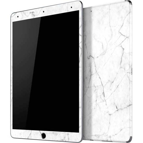 White Marble iPad Skins