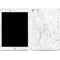 White Marble Apple iPad Skin