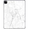 White Marble iPad Pro 11in (2024) Clear Case