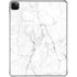 White Marble iPad Pro 11in (2024) Clear Case