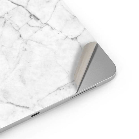 White Marble iPad Pro 13in M4 (2024) Skin