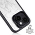 White Marble iPhone 13 Kickstand Case
