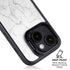 White Marble iPhone 14 Plus Kickstand Case