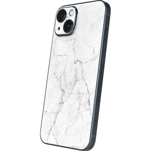 White Marble iPhone 15 Skin