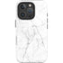White Marble iPhone 16 Pro Impact Case