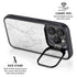 White Marble iPhone 16 Pro Kickstand Case