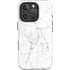 White Marble iPhone 16 Pro Magsafe Impact Case