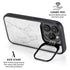 White Marble iPhone 16 Pro Max Kickstand Case