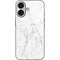 White Marble iPhone 16 Skin