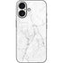 White Marble iPhone 16 Skin
