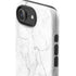 White Marble iPhone 16e Impact Case