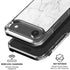 White Marble iPhone 17 Air Clear Case