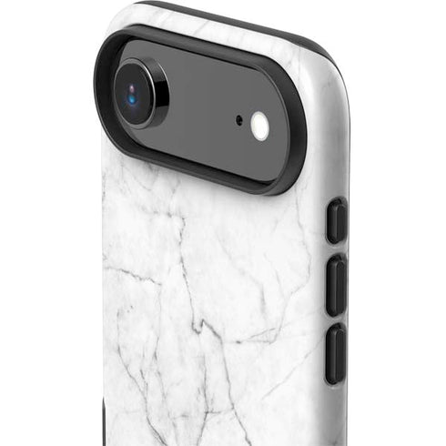 White Marble iPhone 17 Air Impact Case