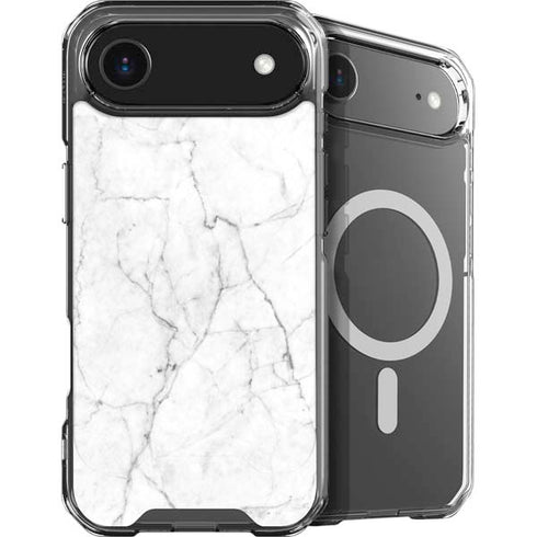 White Marble iPhone 17 Air MagSafe Case