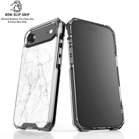 White Marble iPhone 17 Air MagSafe Case