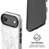 White Marble iPhone 17 Air Magsafe Impact Case