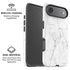 White Marble iPhone 17 Air Magsafe Impact Case