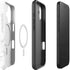 White Marble iPhone 17 Magsafe Impact Case