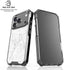 White Marble iPhone 17 Pro Clear Case