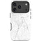 White Marble iPhone 17 Pro Impact Case