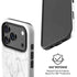 White Marble iPhone 17 Pro Magsafe Impact Case