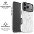 White Marble iPhone 17 Pro Magsafe Impact Case