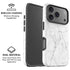 White Marble iPhone 17 Pro Max Magsafe Impact Case